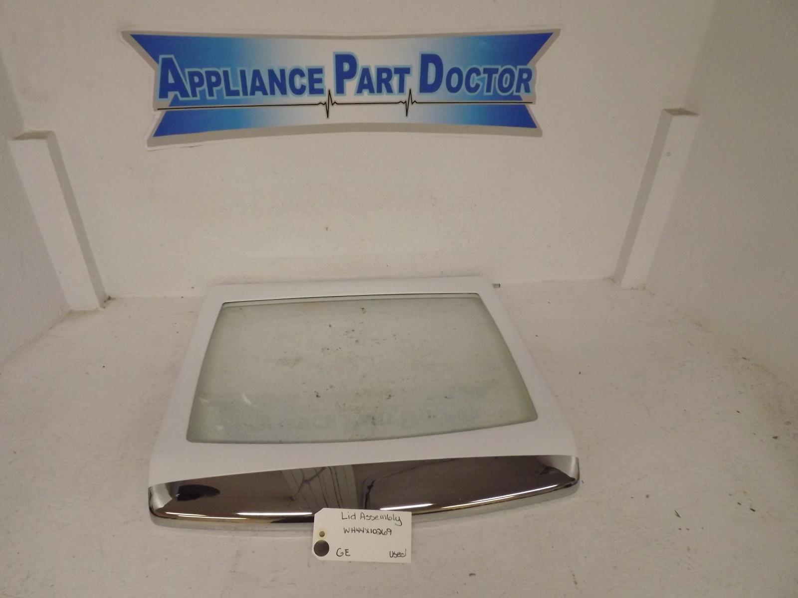 GE Washer WH44X10269 Lid Assembly Used GE Washer WH44X10269 Lid Assembly Used